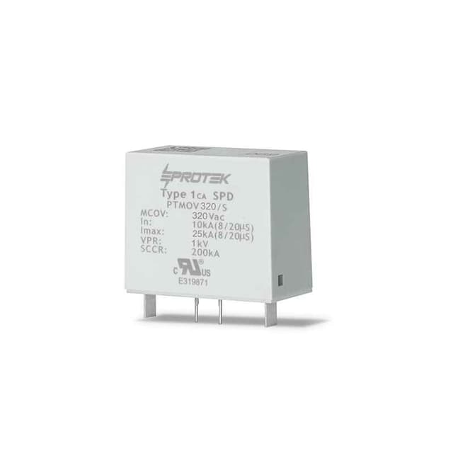 UL1449 In 10kA Imax 25kA TPMOV - PTMOV